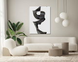 Silhouette I Artist Enhanced Canvas Print by John Beard Collection - product image 3 for Resin Society