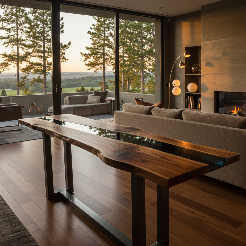 Custom_Epoxy_River_Live_Edge_Black_Walnut_Console_Table