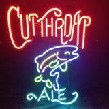 Cutthroat Ale Fish Neon Light Sign by Neon Signs Land - main product image for Resin Society