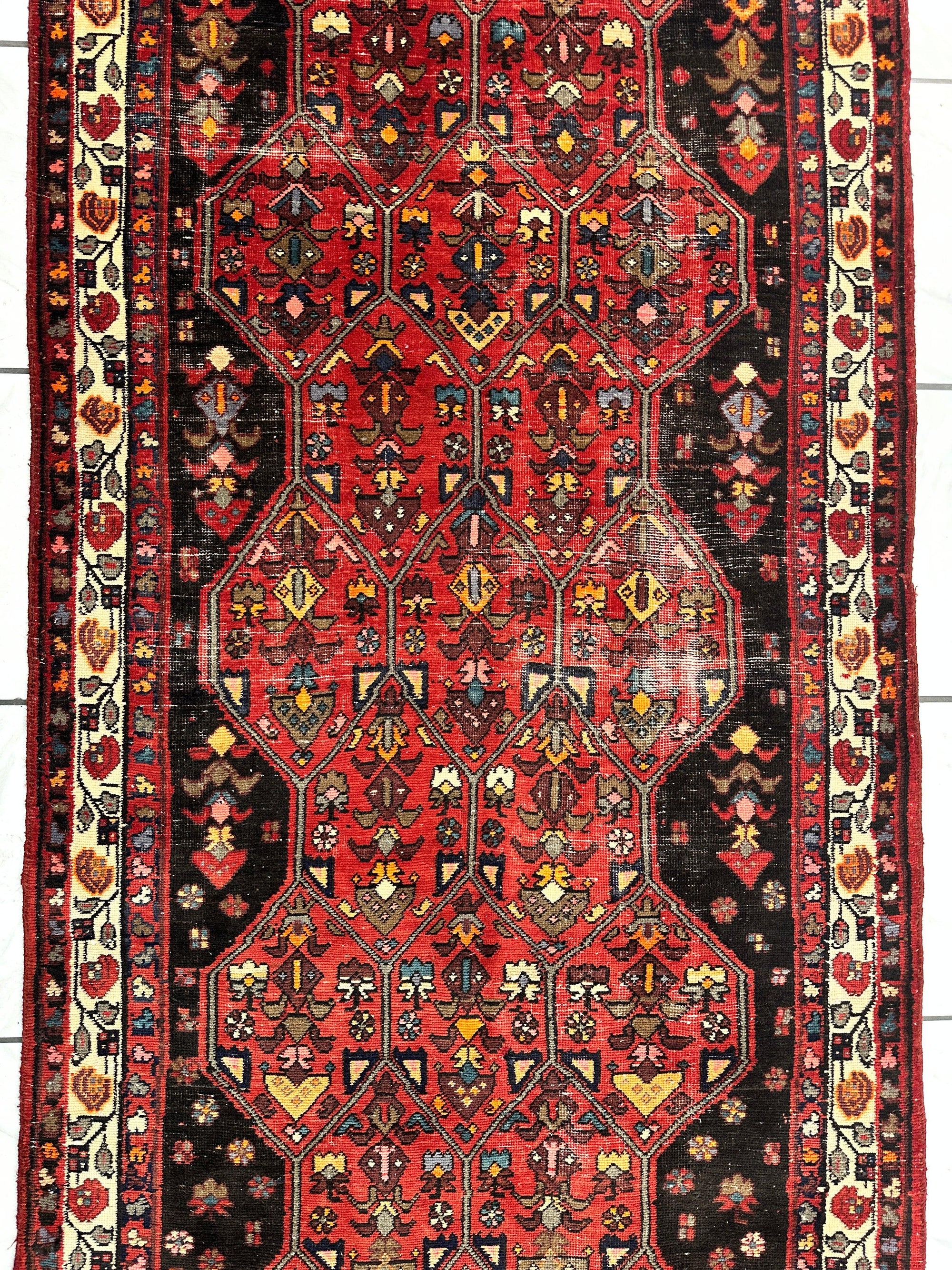 Vintage Persian Hosseinabad Runner Rug by Rugistan - product image 5 for Resin Society