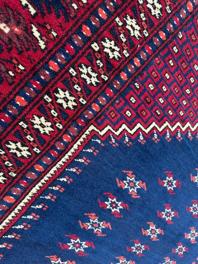 Vintage Hand-Knotted Yagcibedir Turkish Wool Prayer Rug – 3’10” x 5’9” by Rugistan - product image 3 for Resin Society