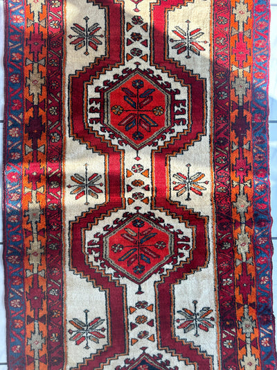 Persian Meshgi Wool Runner 3’6” x 9’10” by Rugistan - product image 5 for Resin Society