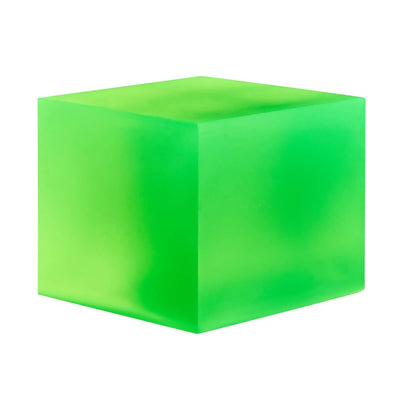 Neon Green Liquid Epoxy Dye bottle and sample epoxy projects