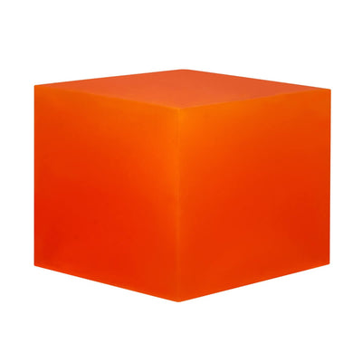 Orange Liquid Epoxy Dye bottle and sample color