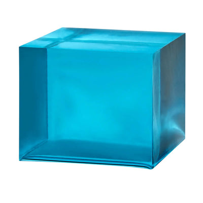Teal Liquid Epoxy Dye bottle and poured resin sample showing vibrant teal color