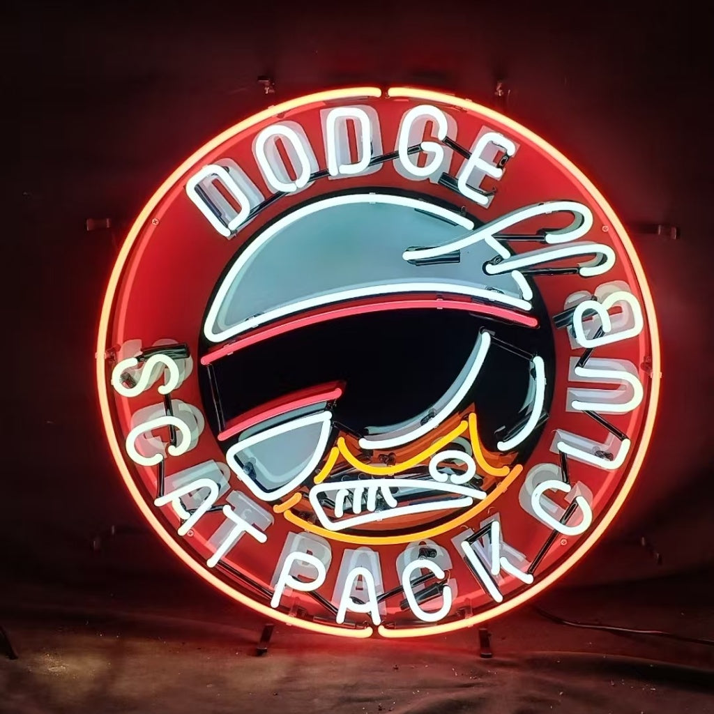 Dodge Scat Club Neon Signs by Neon Signs Land - product image 2 for Resin Society