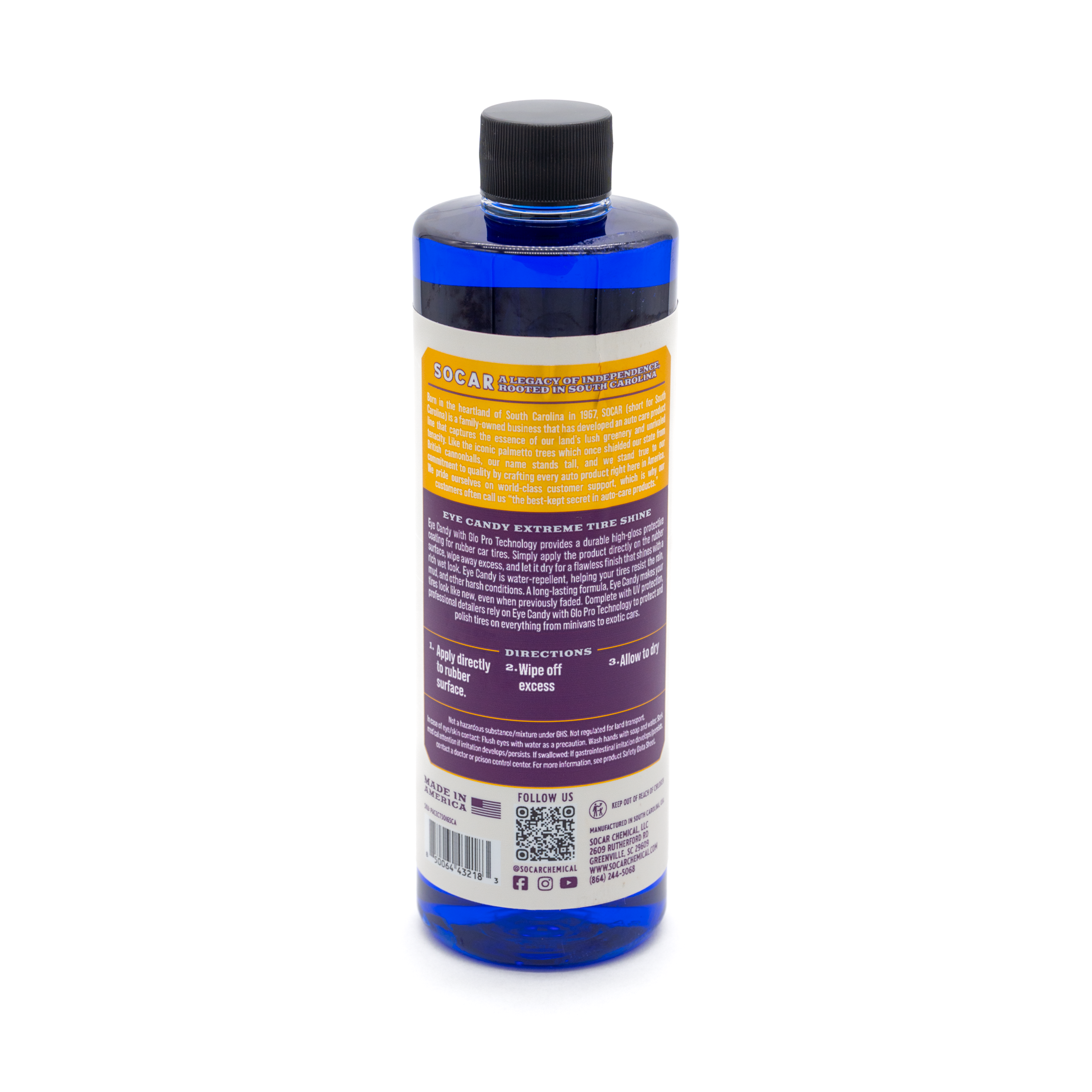 Eye Candy Extreme Tire Shine - High Gloss, Solvent, Wet Look Tire Shine detail image - Resin Society
