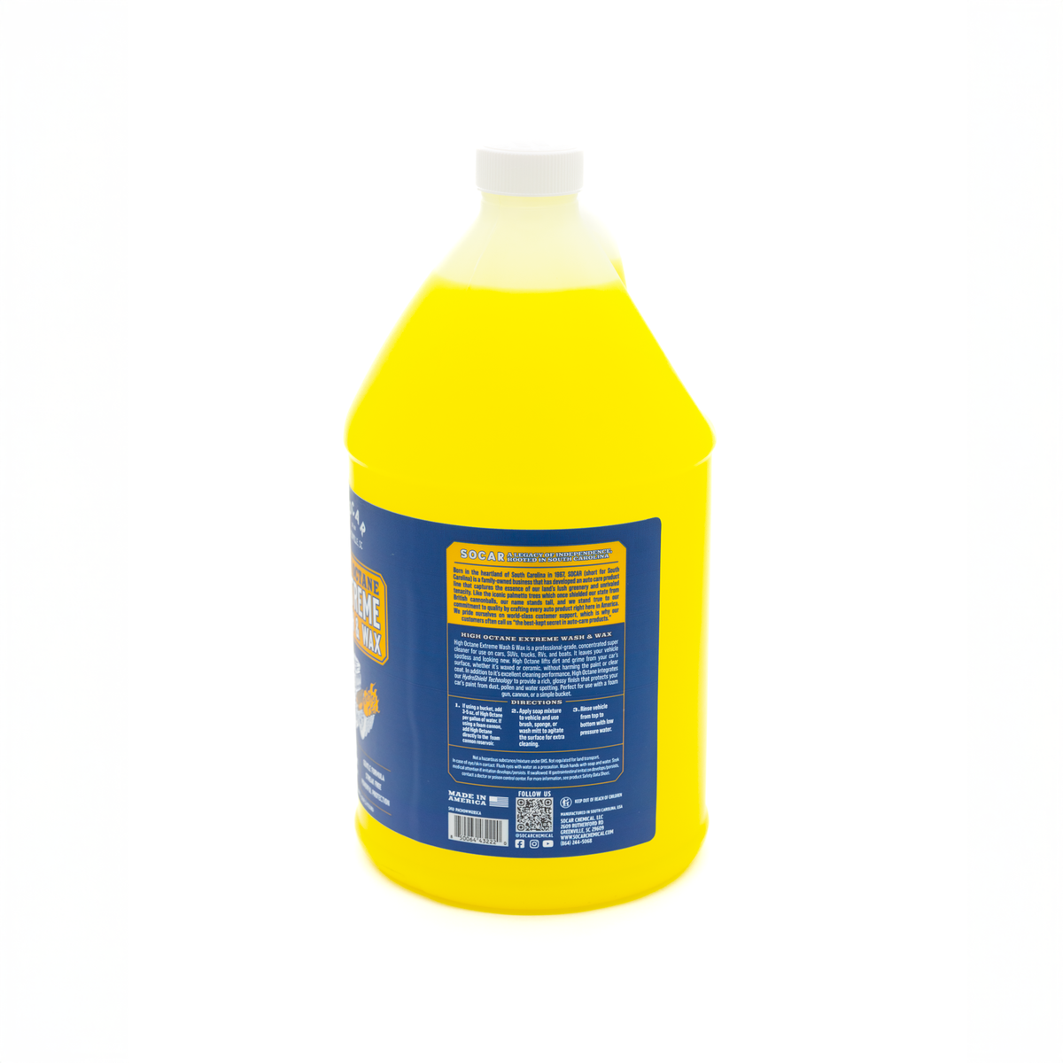 High Octane Extreme Ceramic Wash & Wax – Super Hydrophobic Car Soap for Shine & Protection detail image - Resin Society
