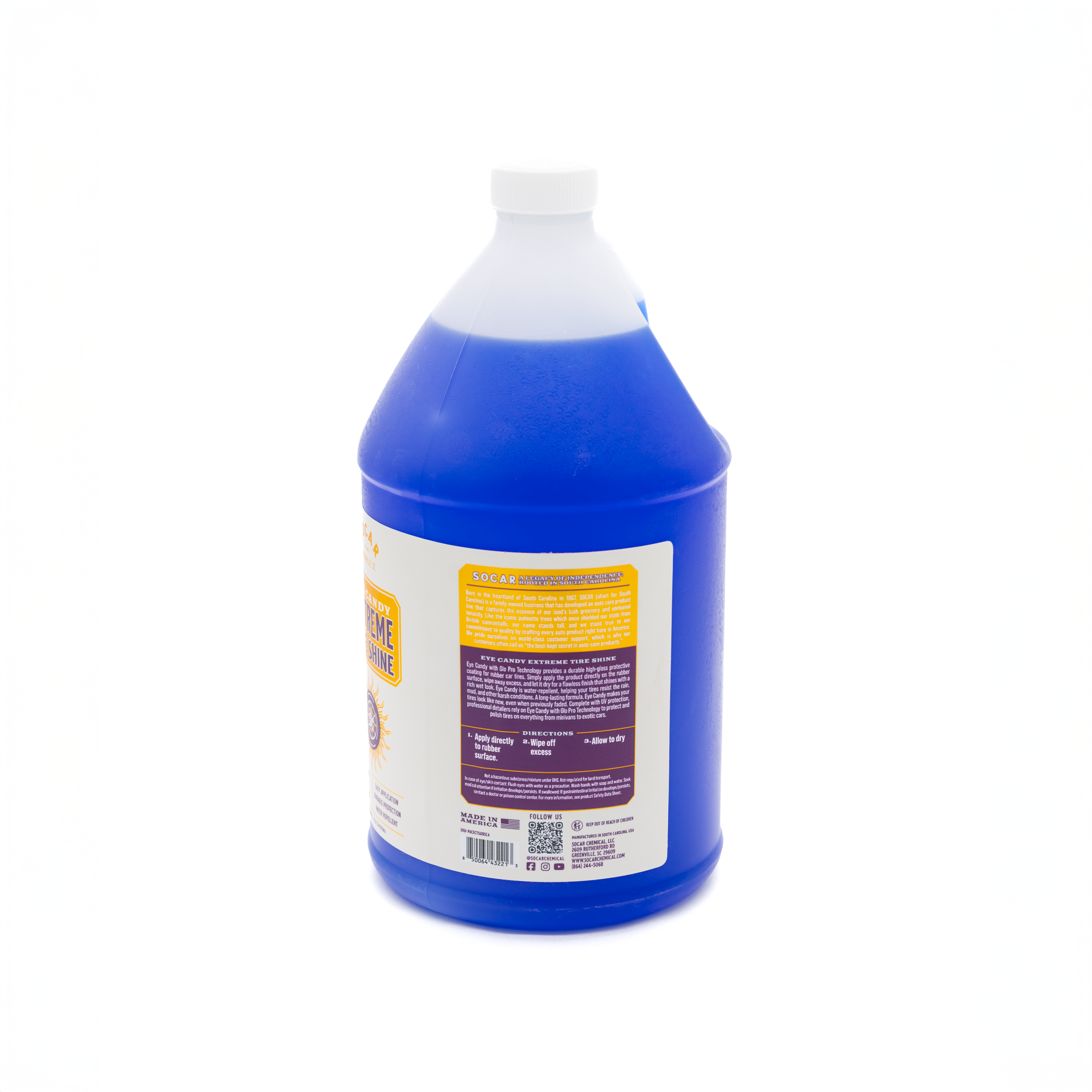 Eye Candy Extreme Tire Shine - High Gloss, Solvent, Wet Look Tire Shine detail image - Resin Society
