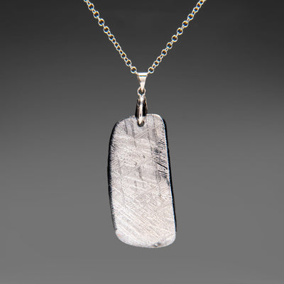 Genuine Muonionalusta Meteorite Pendant (35 grams) by Astro Gallery of Gems - main product image for Resin Society