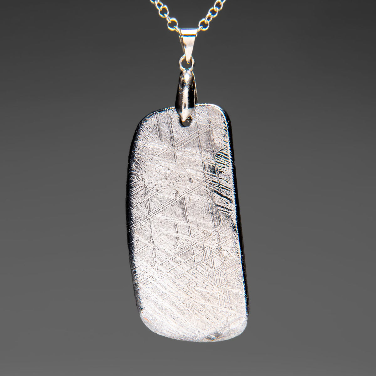 Genuine Muonionalusta Meteorite Pendant (35 grams) by Astro Gallery of Gems - product image 3 for Resin Society