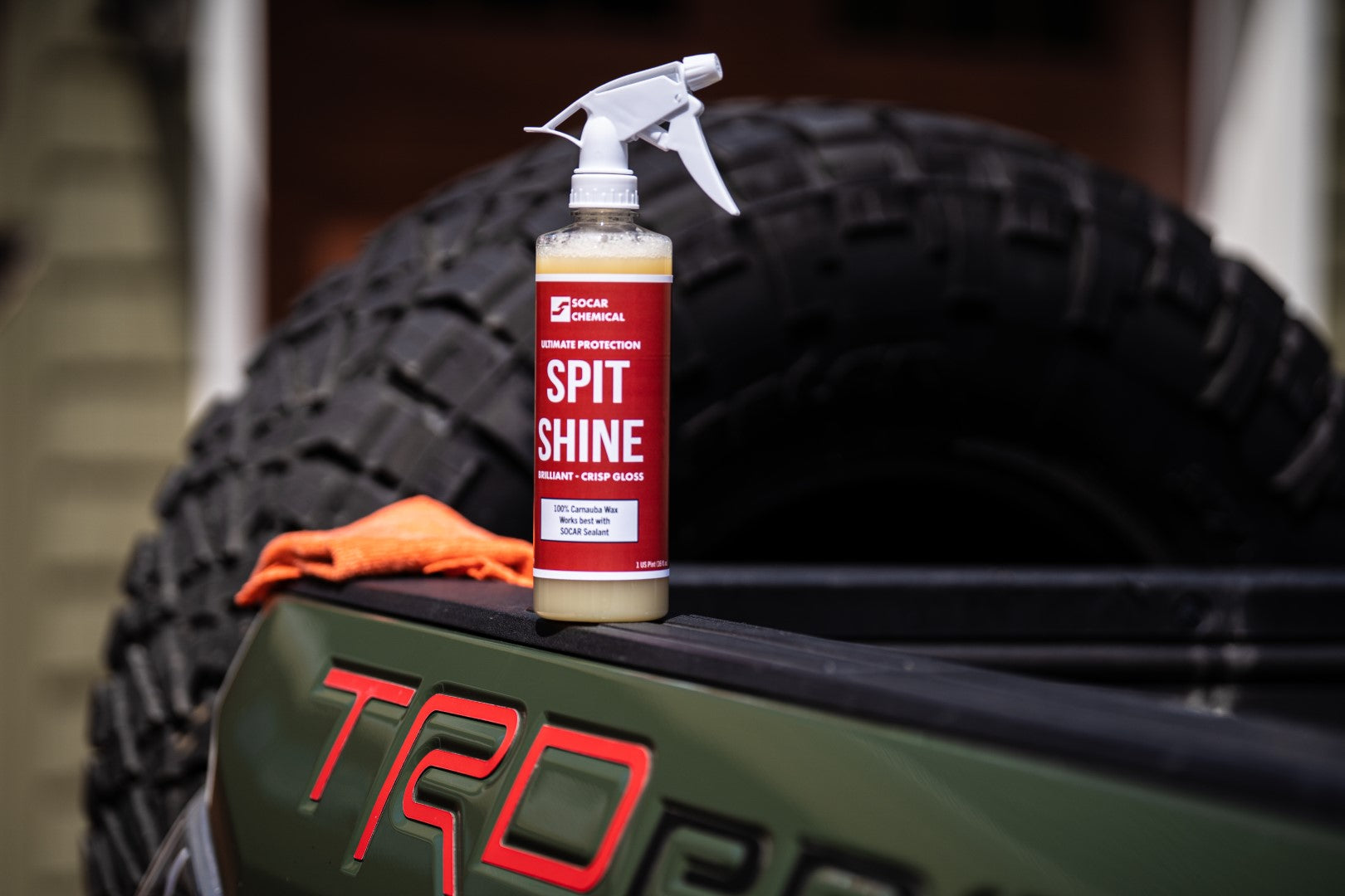 Spit Shine - Carnauba Spray Wax detail image - Resin Society