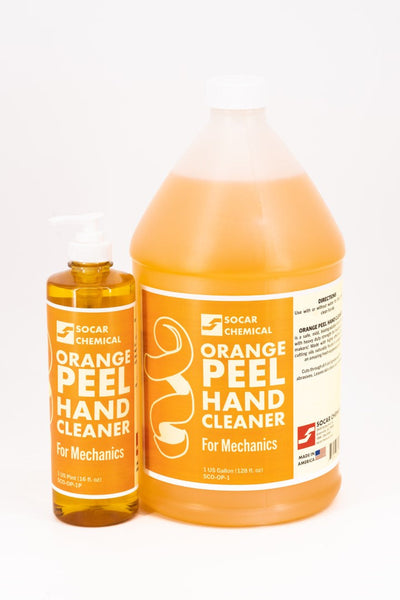 Orange Peel Hand Cleaner detail image - Resin Society