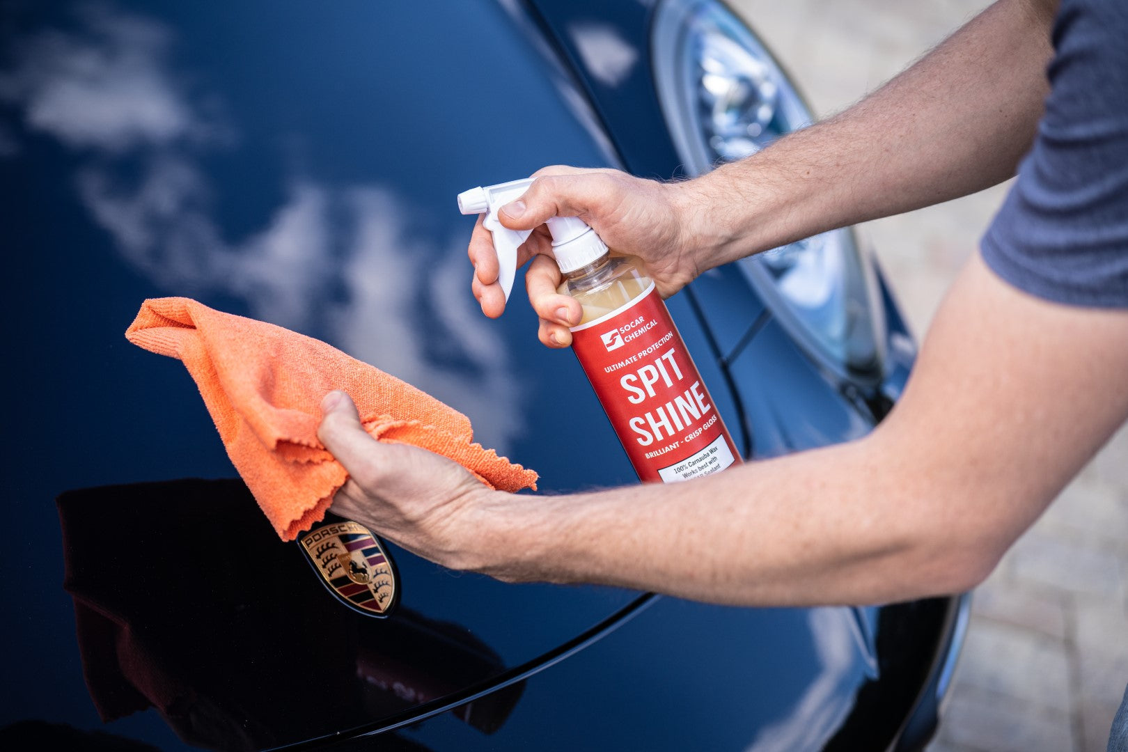 Spit Shine - Carnauba Spray Wax detail image - Resin Society