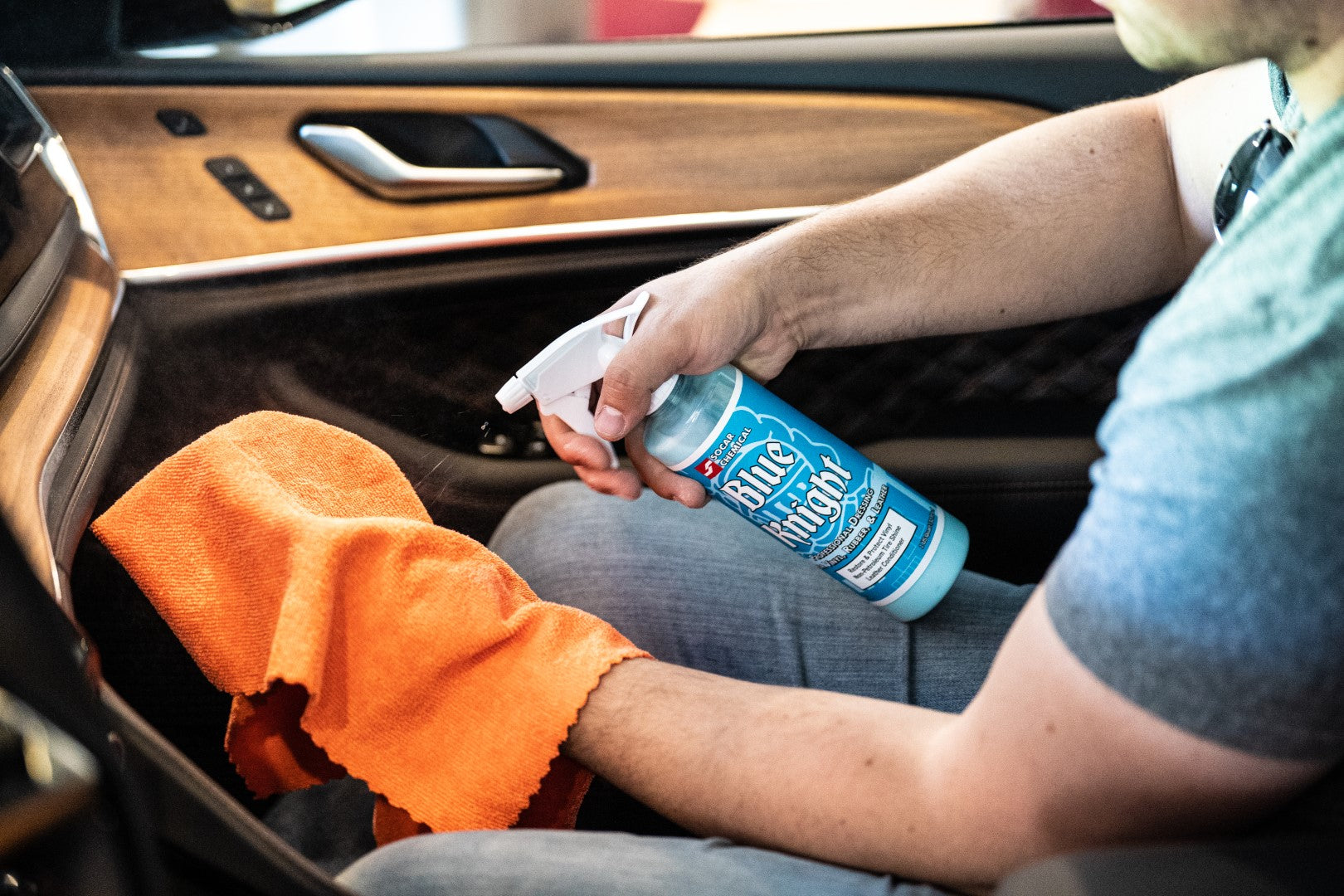 Blue Knight Interior Protectant & Conditioner detail image - Resin Society