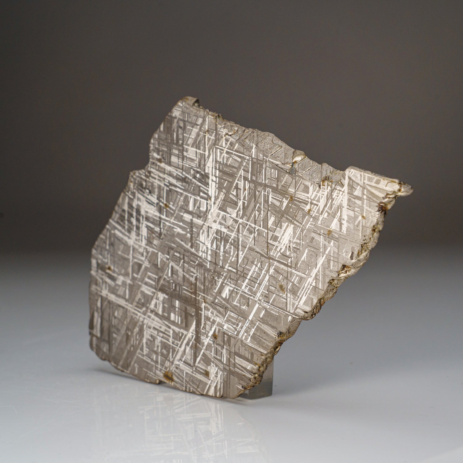 Genuine Muonionalusta Meteorite Slice (332 grams) by Astro Gallery of Gems - product image 4 for Resin Society