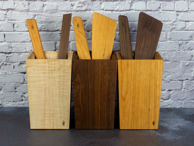 Utensil Holder by Old Saguaro Woodcraft - main product image for Resin Society