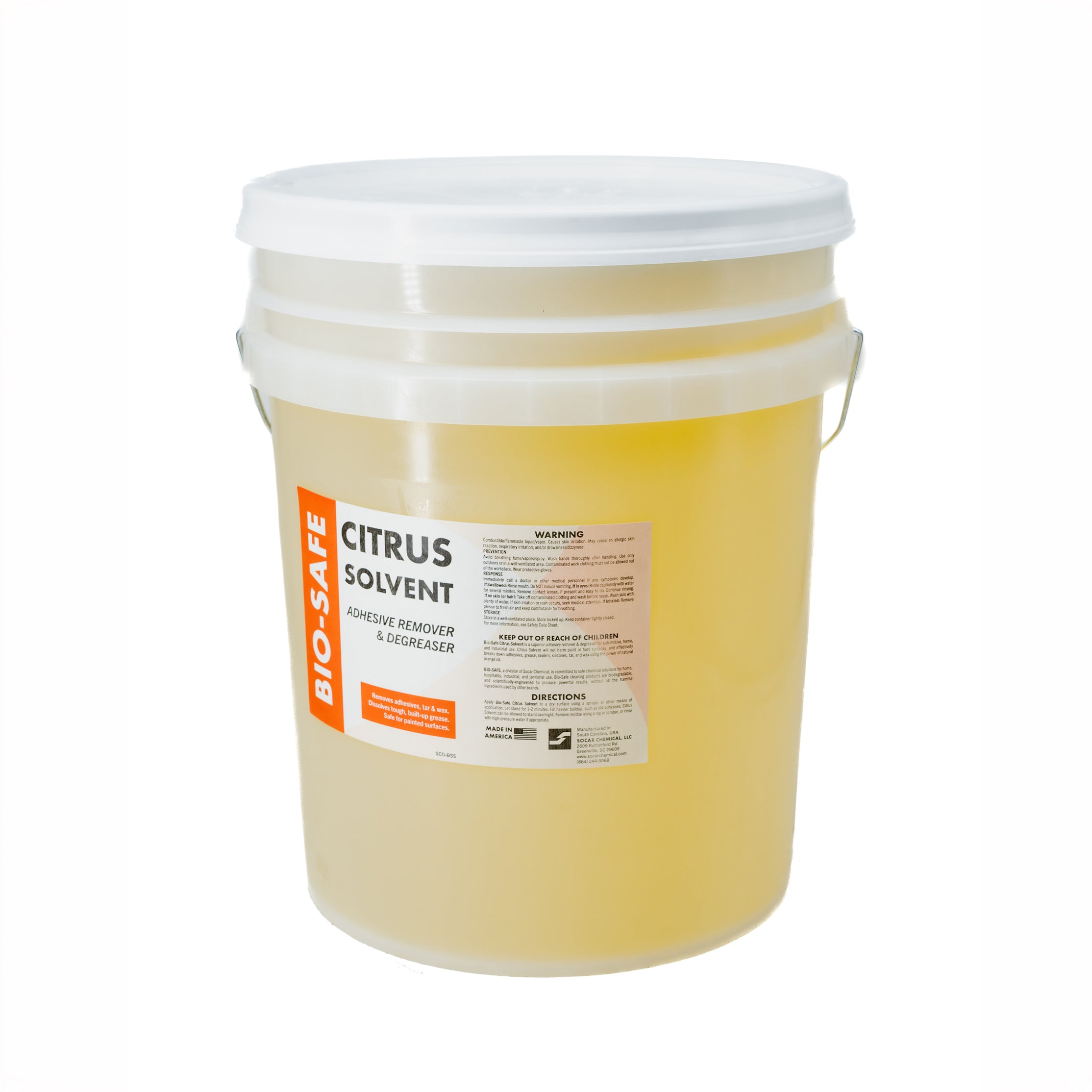 Bio-Safe Citrus Solvent Industrial Grade Adhesive Remover detail image - Resin Society