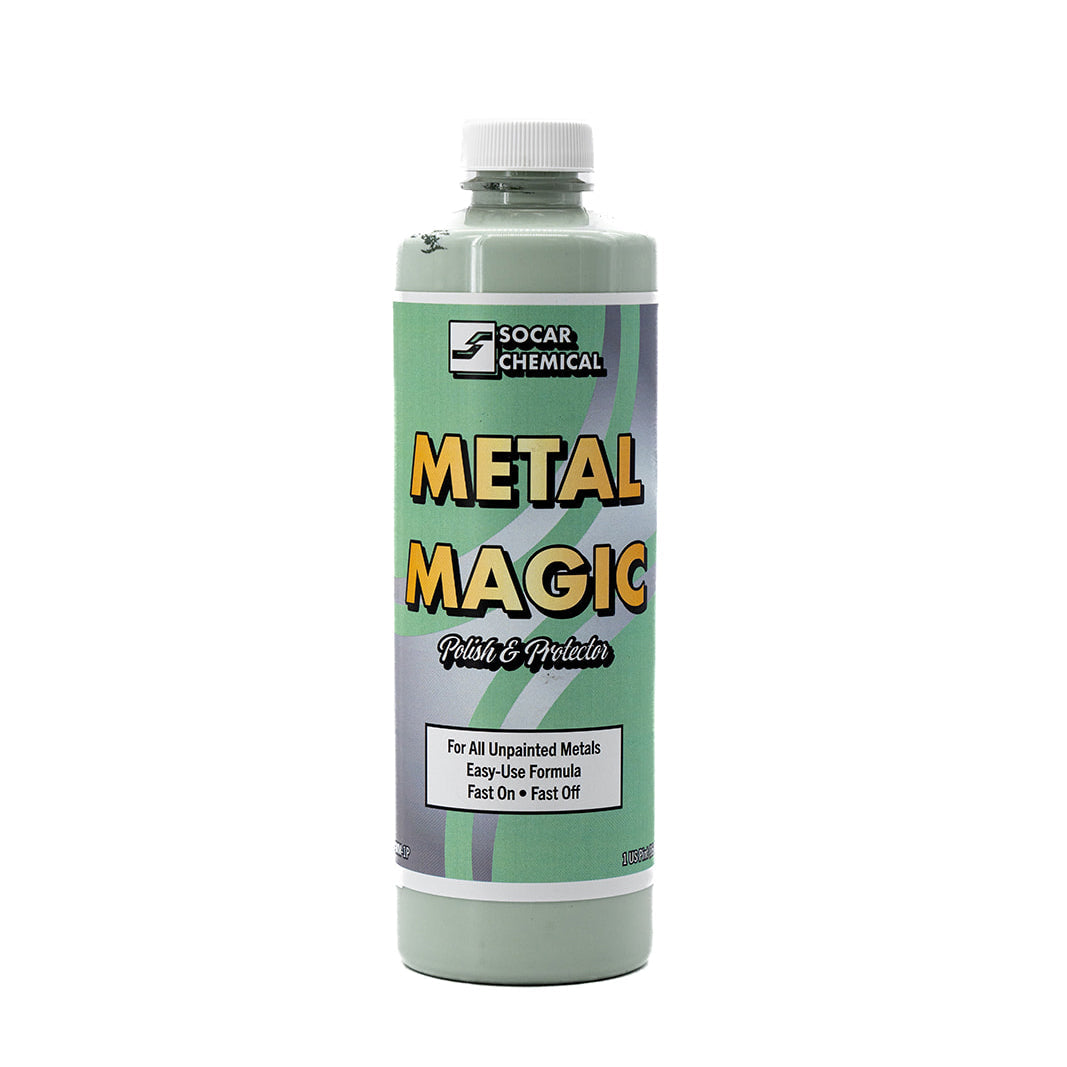 Metal Magic Metal Polish (use by hand or with machine) by Socar Chemical - Resin Society