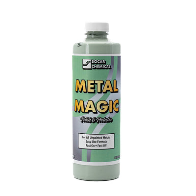 Metal Magic Metal Polish (use by hand or with machine) by Socar Chemical - Resin Society