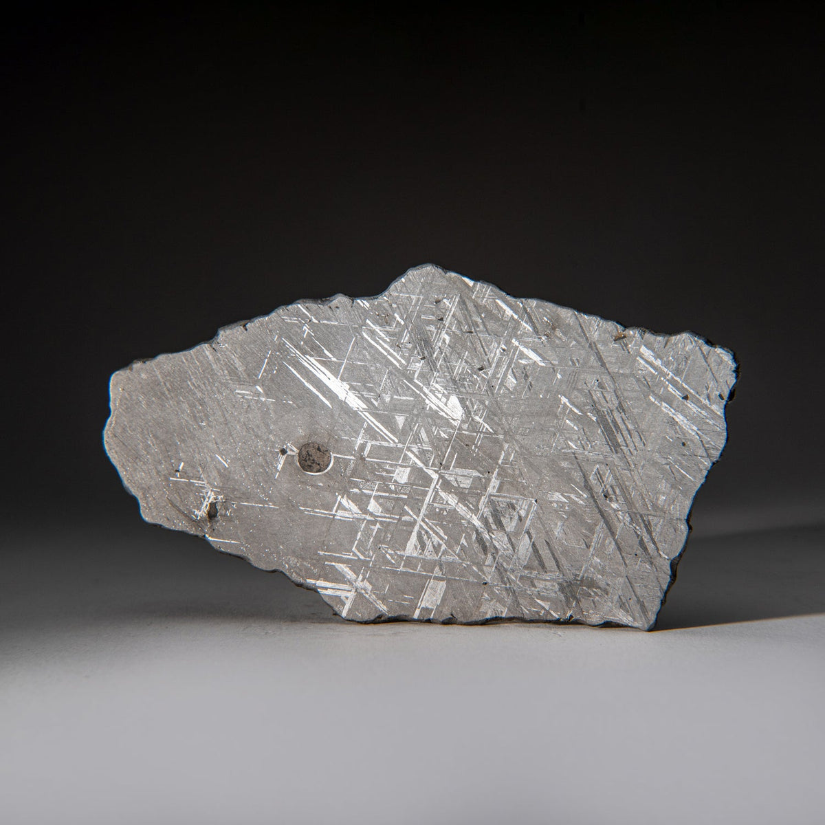 Genuine Muonionalusta Meteorite Slice (385 grams) by Astro Gallery of Gems - main product image for Resin Society