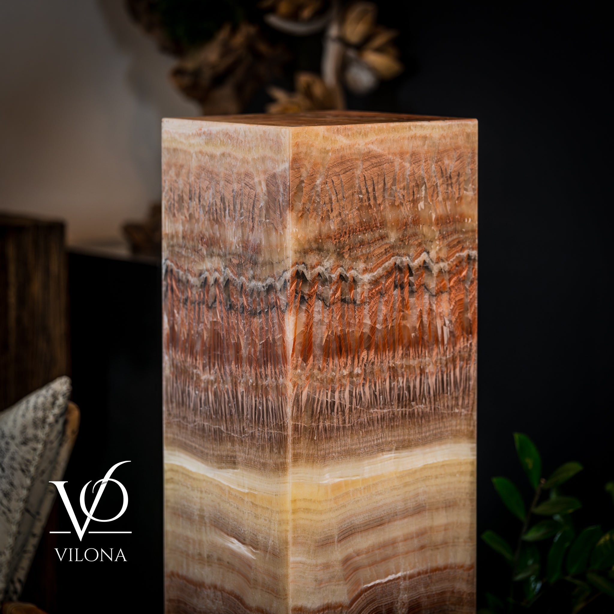 Exotic Dragon Eye Golden Cloud (Onyx Floor Lamp) by Vilona Onyx - product image 13 for Resin Society