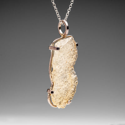 Genuine Libyan Desert Glass Pendant (10.4 grams) by Astro Gallery of Gems - product image 3 for Resin Society