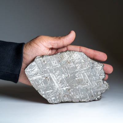Genuine Muonionalusta Meteorite Slice (394 grams) by Astro Gallery of Gems - product image 3 for Resin Society