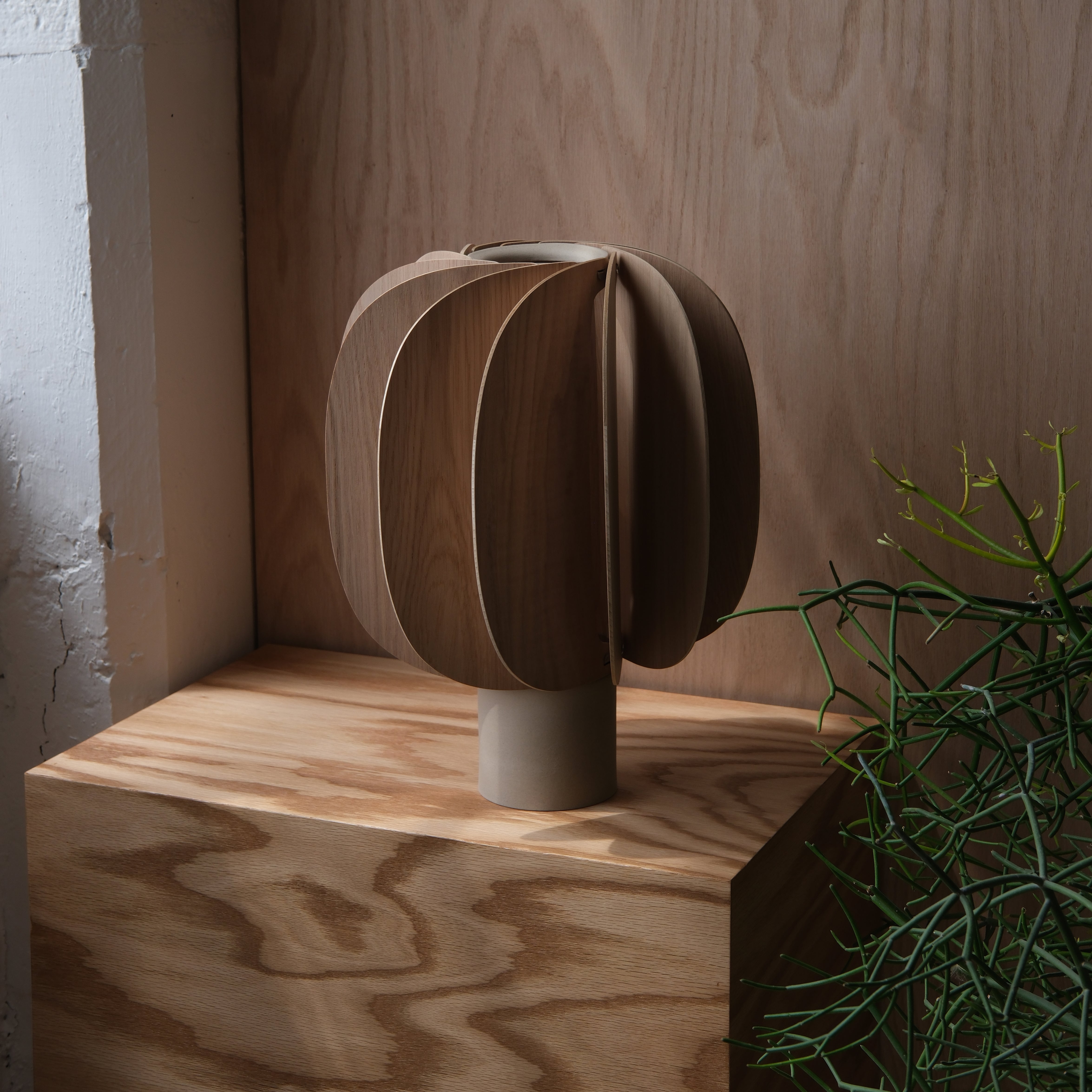 Fin Table Lamp by Misewell - product image 3 for Resin Society