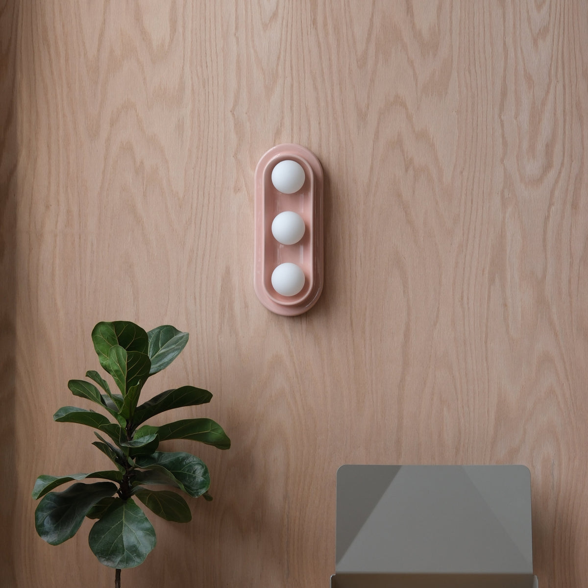 Q Triple Sconce by Misewell - product image 4 for Resin Society