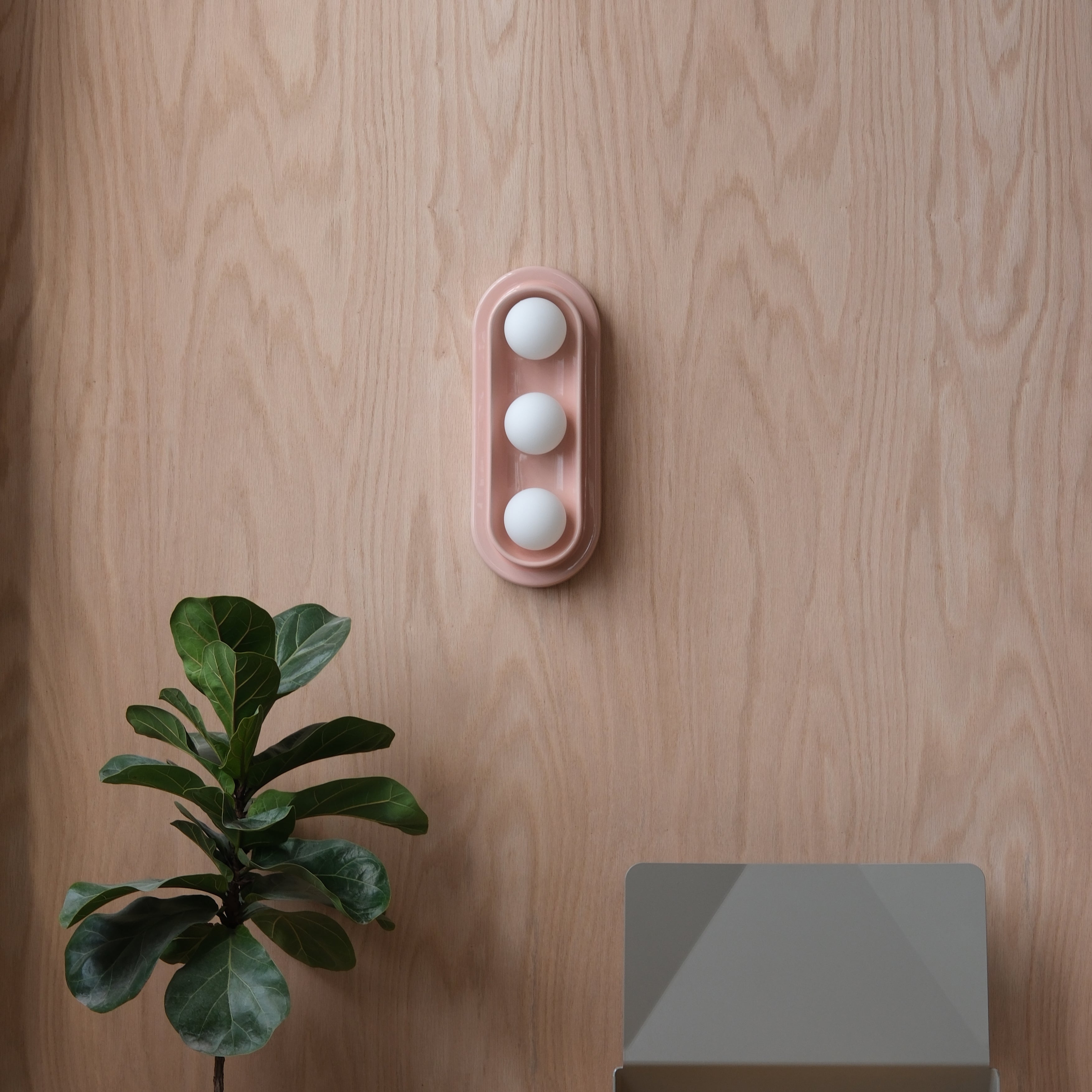 Q Triple Sconce by Misewell - product image 4 for Resin Society