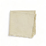 Natural Ivory Napkins (Set of 4) by CECILIADENADIE studio from MESO