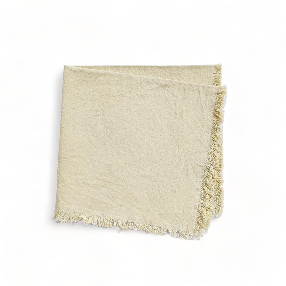 Natural Ivory Napkins (Set of 4) by CECILIADENADIE studio from MESO
