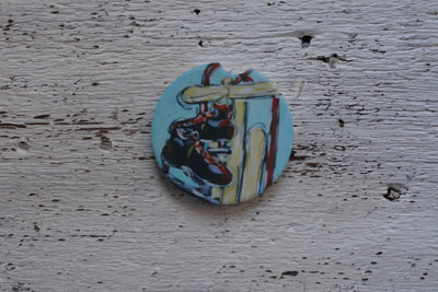 Car Coasters: Vintage Ski's, Mittens, Sleds, and Skates