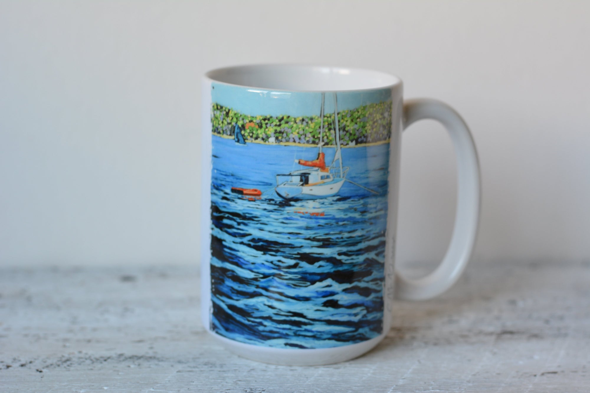 Drinkware - Home is Where the Anchor Drops by Dreese Fine Art