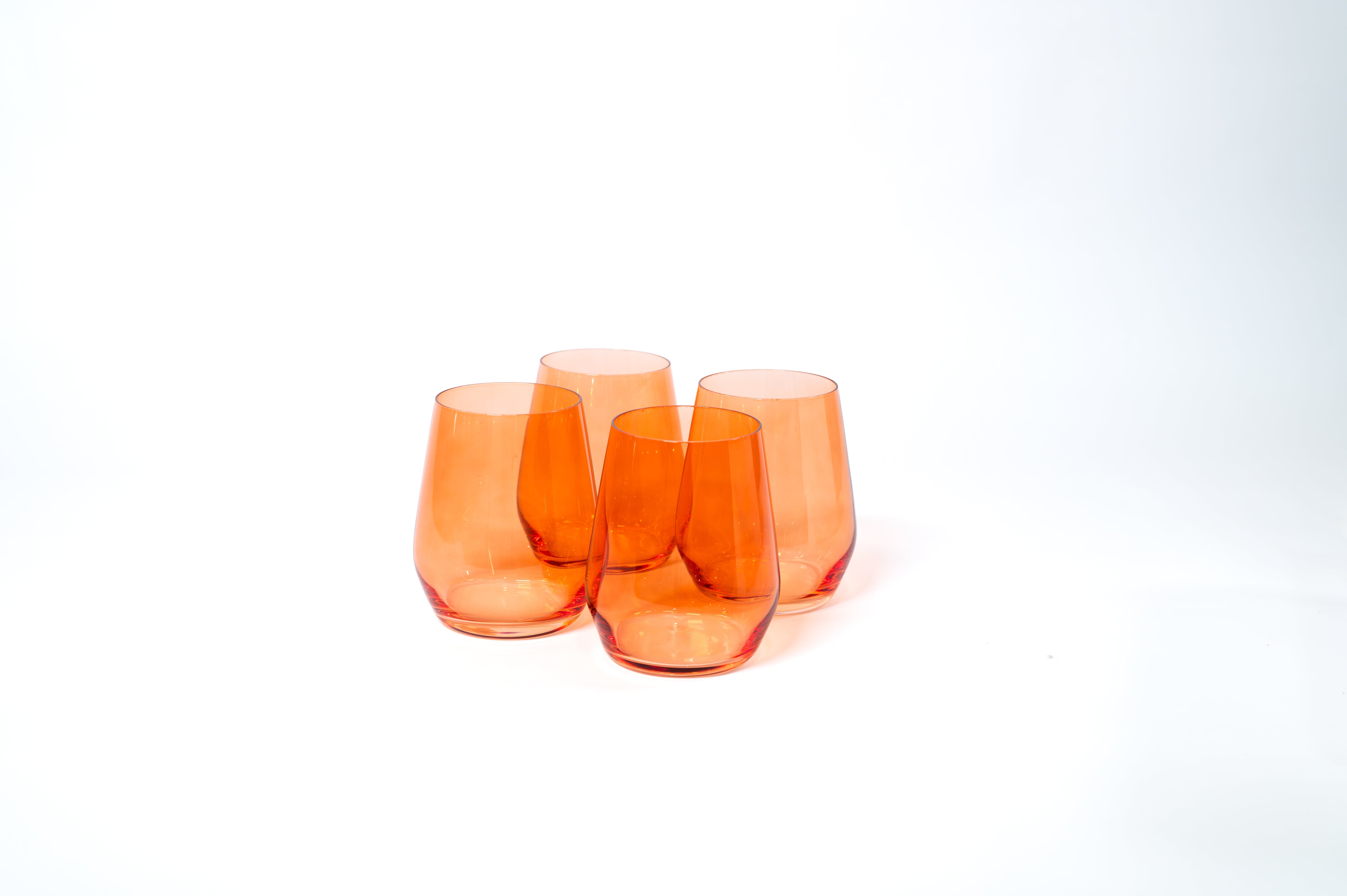 Aperol Orange - Colored Wine Glass