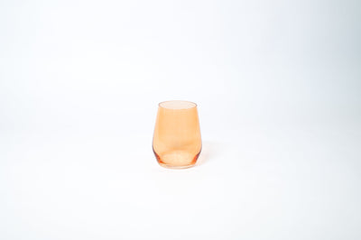 Creamsicle - Colored Wine Glass