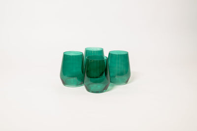 Emerald Green - Colored Wine Glass