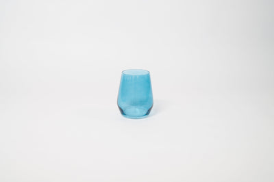 Blue Lagoon - Colored Wine Glass