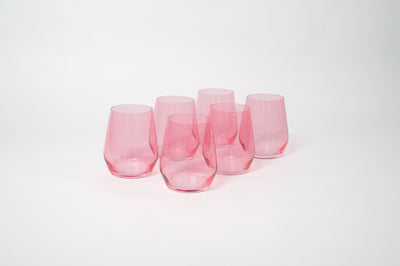 Bubblegum Pink - Colored Wine Glass