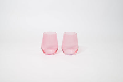 Bubblegum Pink - Colored Wine Glass