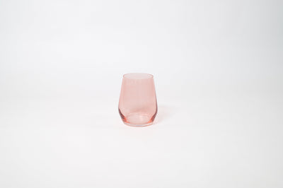 Tickle Me Pink - Colored Wine Glass