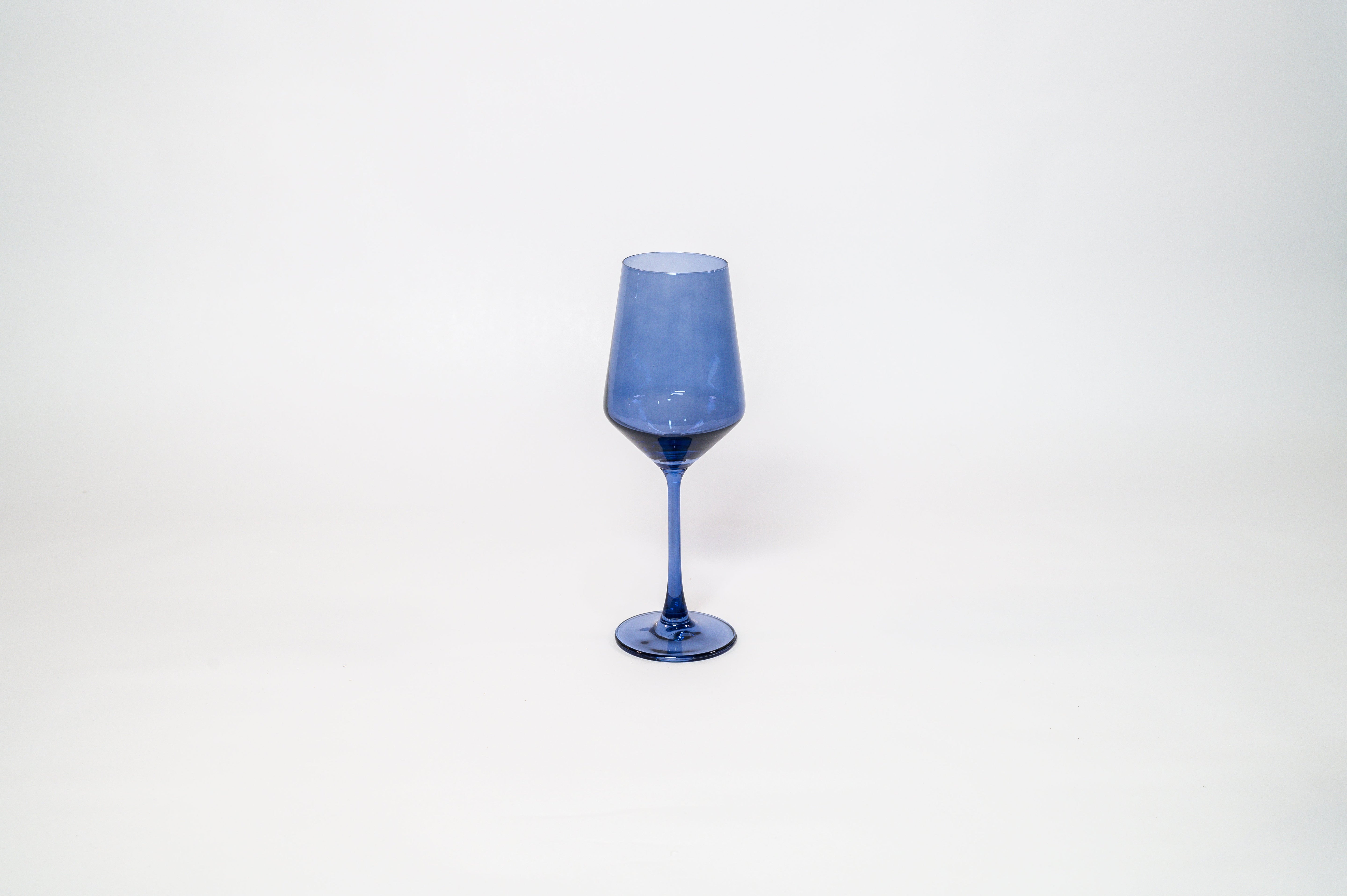 Indigo-go - Stemless Colored Wine Glass