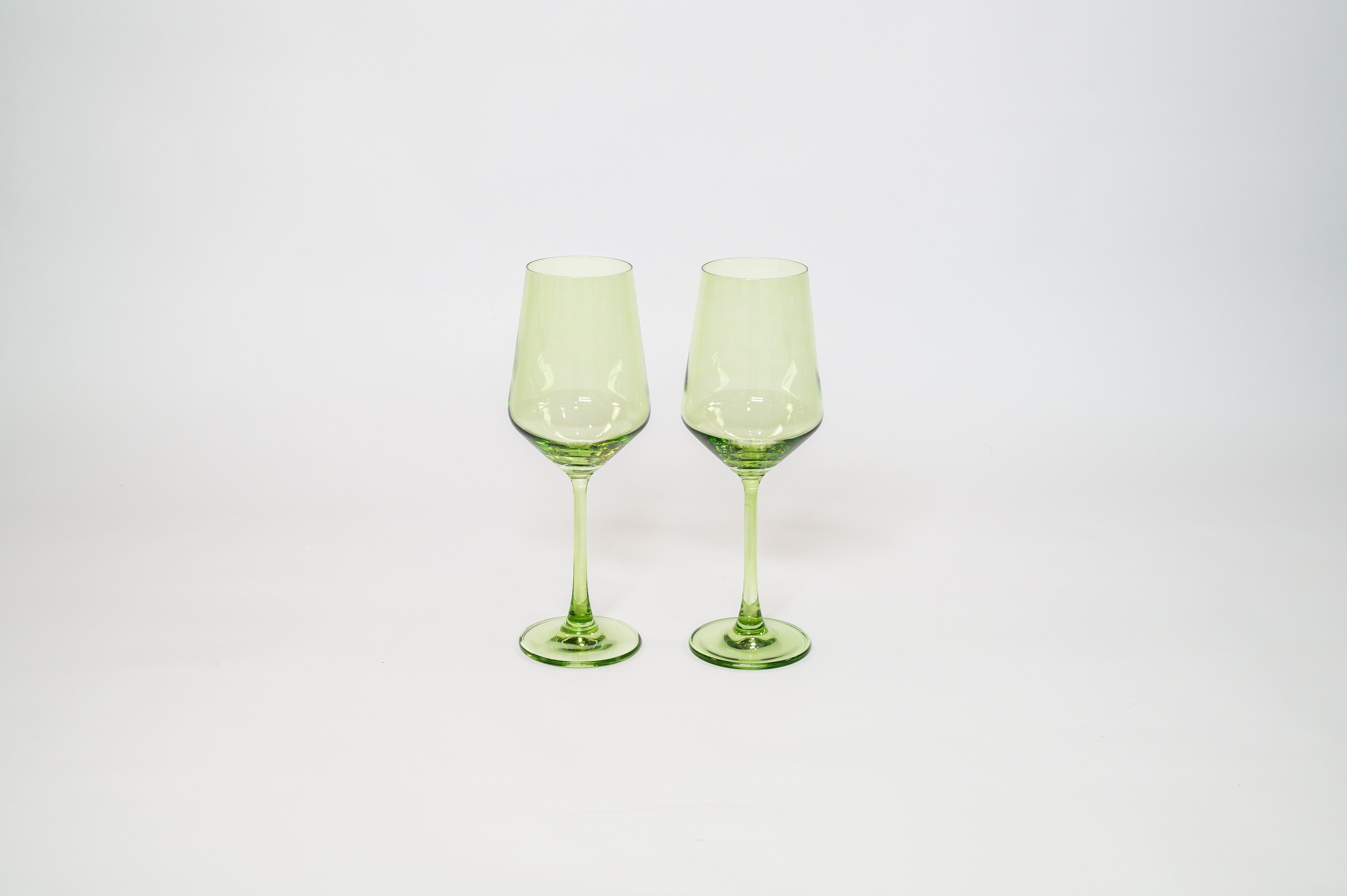Matcha Green - Colored Wine Glass