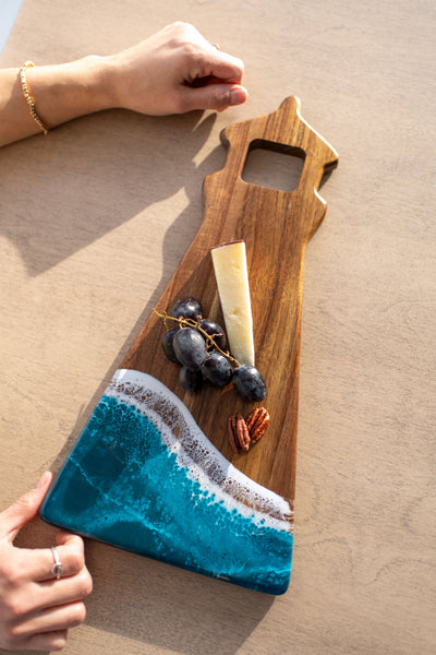 Light House Shaped Acacia Cheese Board