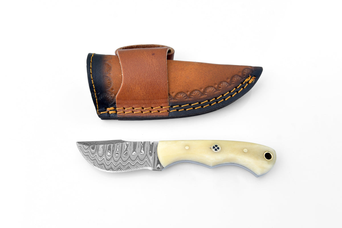 Titan Arctic EDC Damascus Knife TK-128 by Titan International K - Resin Society