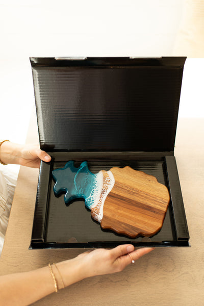 NEW!!! Pineapple Charcuterie Board and Ceramic Tray