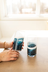 NEW!!! Resin Accented Highball Glasses