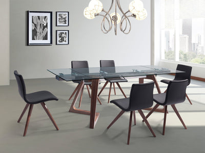Delta Extendable Dining Table detail image - Resin Society