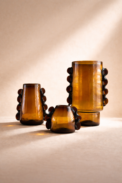 Betta Vase Amber by MESO